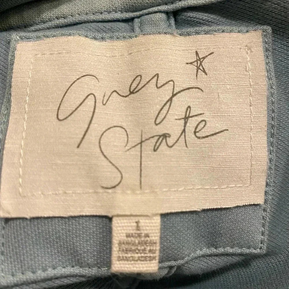 Grey State women’s blazer size 1= 4/6 - Picture 3 of 4